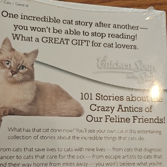 Chicken Soup For The Soul:NWT I Can't Believe My Cat Did That! BOOK NEW - Picture 4 of 5